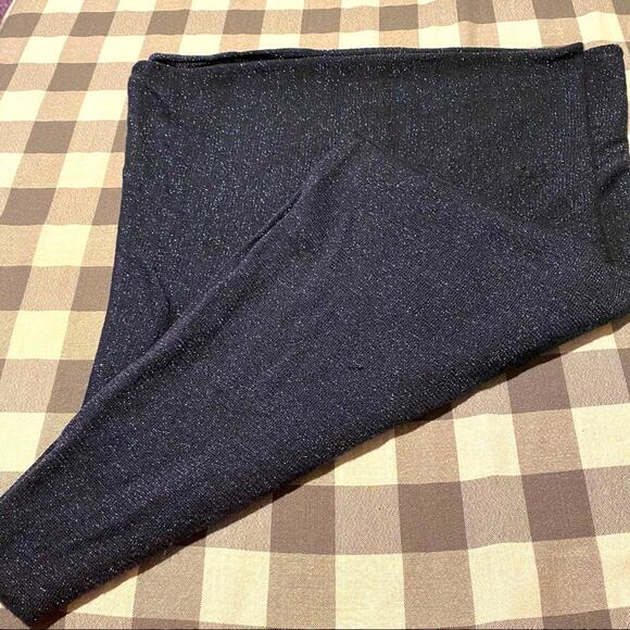 Apt 9 Sparkly Blue Short Infinity Cowl Scarf - Picture 1 of 8